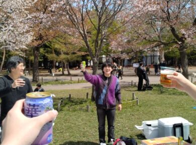 2025年、花見を再開しました
