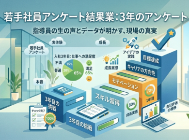 【若手社員のOJT経験談】未経験から育った3年目の本音