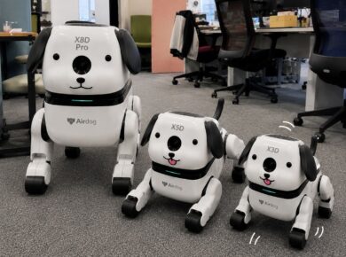 aiboから6年、新たな犬が当社に来ました！